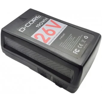 D-Core 26V 190wh V-mount Battery with Charger