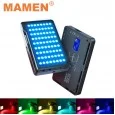 MAMEN LED-72R Компактний RGB світлодіодний відео світильник