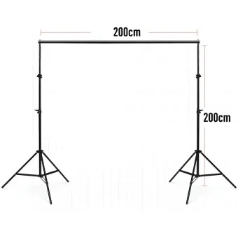 Mount for background - gate Mamen MN-B804 2x2m (+4 clothespins)