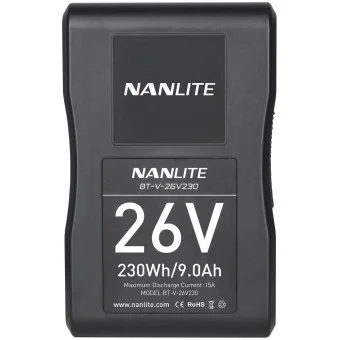 Battery Nanlite 26V 230Wh V-Mount