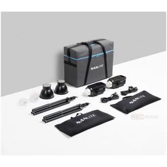 Nanlite FS-150B Light Kit | Softboxes Light stands and racks