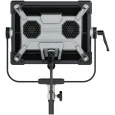 Nanlite Alien 150C RGB LED panel with softbox and grid for studio lighting