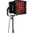 Nanlite Alien 150C RGB LED panel with softbox and grid for studio lighting