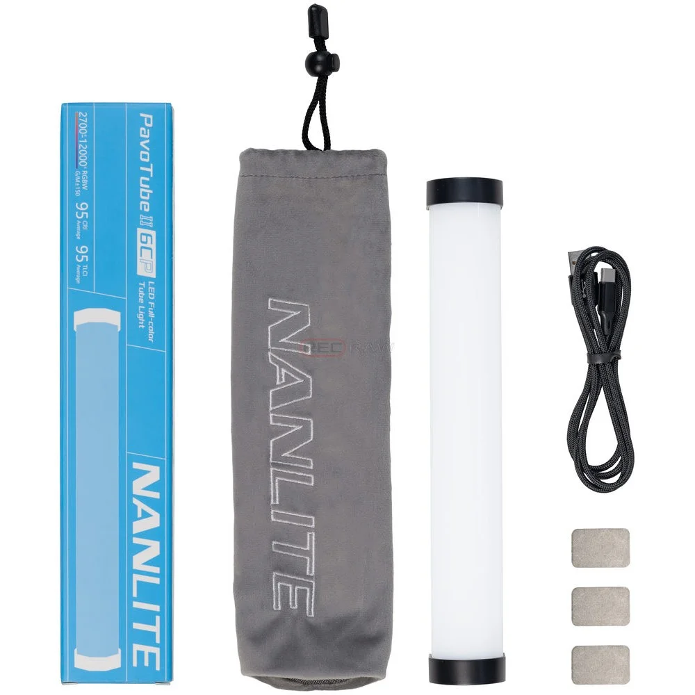 Nanlite PavoTube II 6CP RGBWW LED Tube – компактне світло для