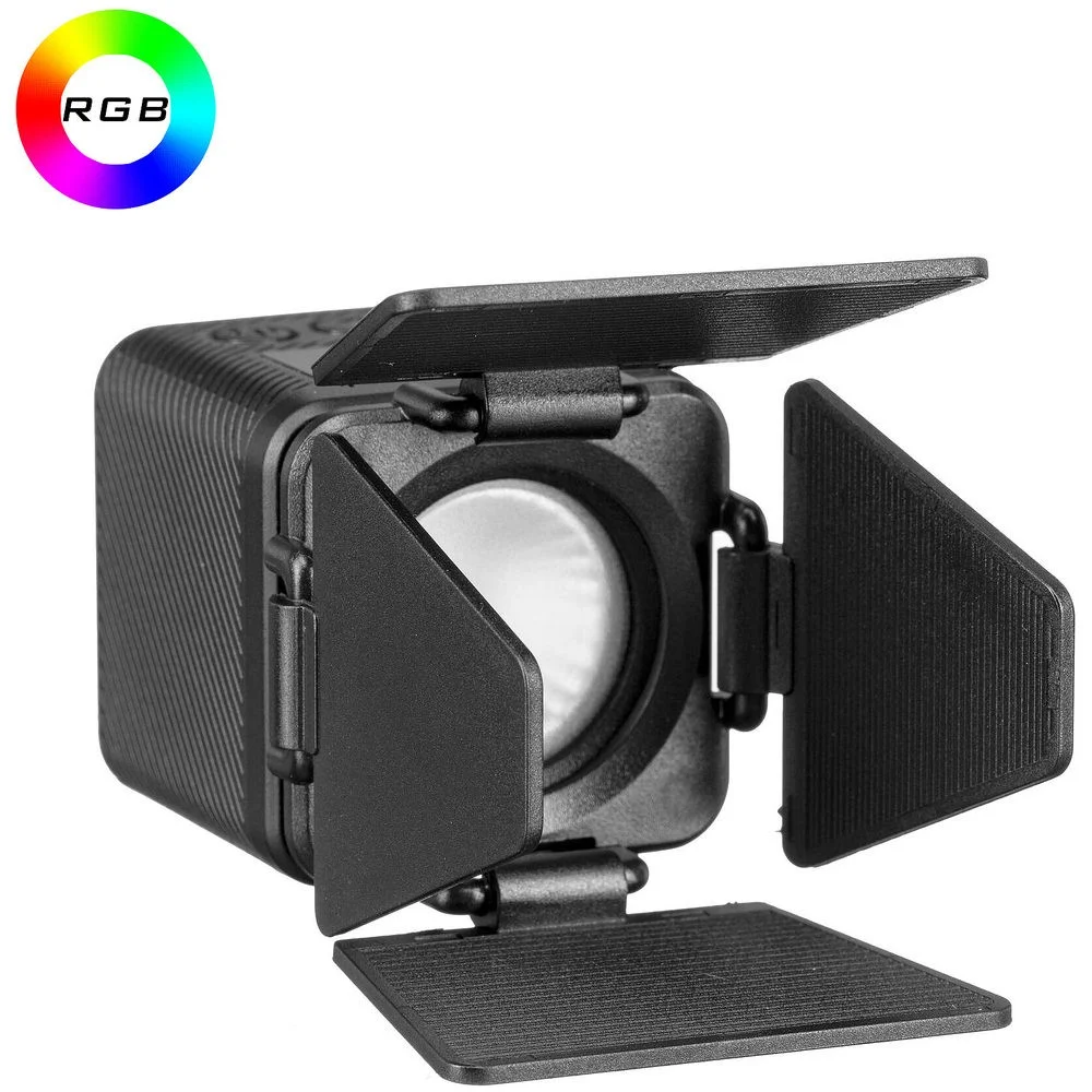 Компактний RGB світильник Ulanzi L2 для предметної зйомки, подкастів та стримувань