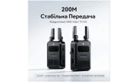 Бездротовий HDMI відеопередавач та відеоприймач Vention VX200