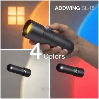 Фотоліхтар Addwing SL15 10W з проекційною насадкою та GOBO
