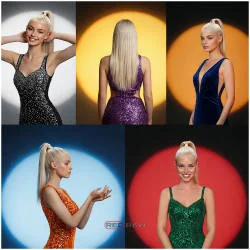 Фотоліхтар Addwing SL15 фонове LED світло з GOBO насадкою