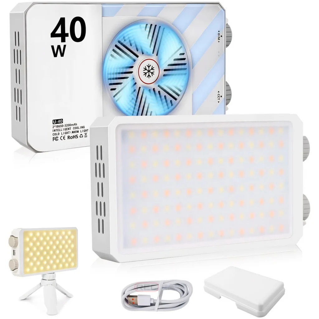 Постійне світло 40W LED панель U-40 Bi-Color 2500-9000K з