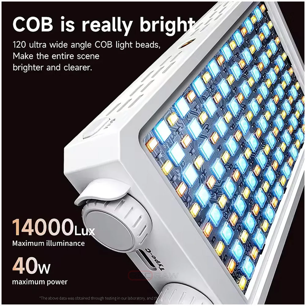 Постійне світло 40W LED панель U-40 Bi-Color 2500-9000K з