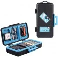 Case for memory cards and rechargeable batteries and AA batteries -Lensgo D950