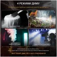 Lensgo Smoke GO - портативна дим-машина для фото та відео, 30 Вт, бак 22 мл, пульт 10 м