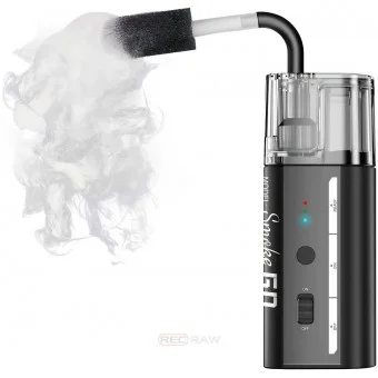 Lensgo Smoke GO - портативна дим-машина 30 Вт для фото та відео (бак 22 мл, пульт 10 м)