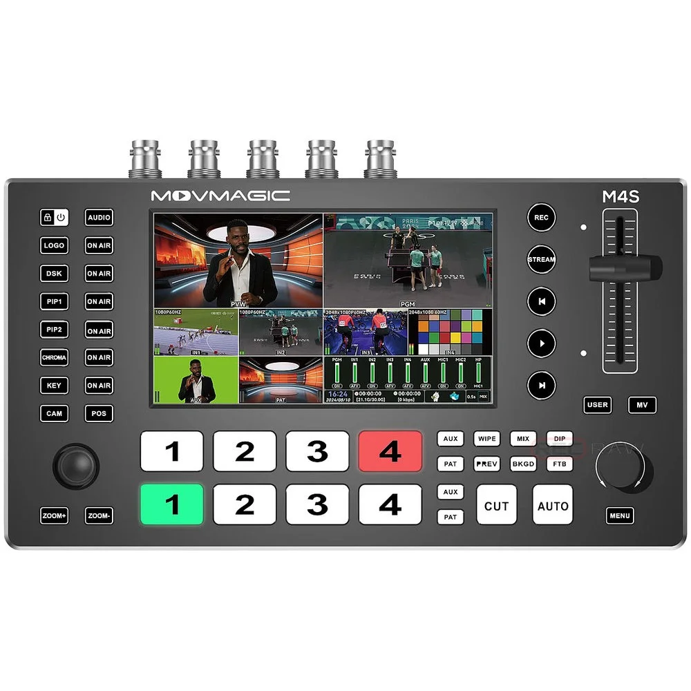 Movmagic M4S Video Mixer for Streams and Live Broadcasts